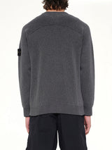 5100033 Crew Neck in Melange Charcoal