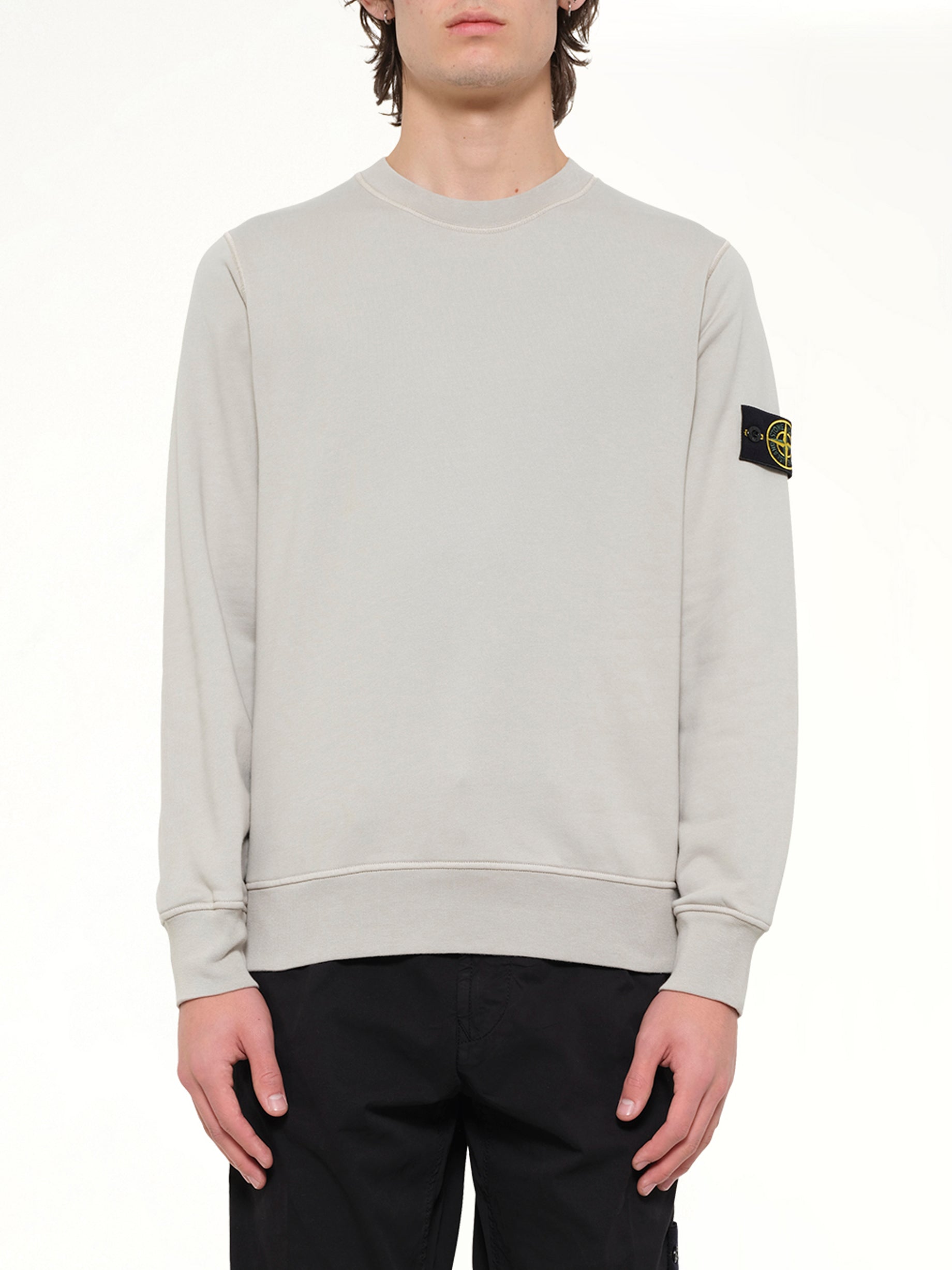 6100060 Sweatshirt in Pearl Grey