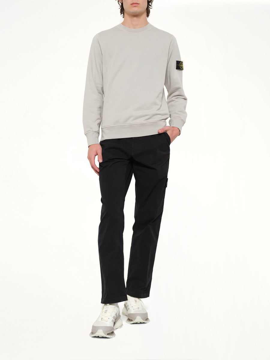 6100060 Sweatshirt in Pearl Grey