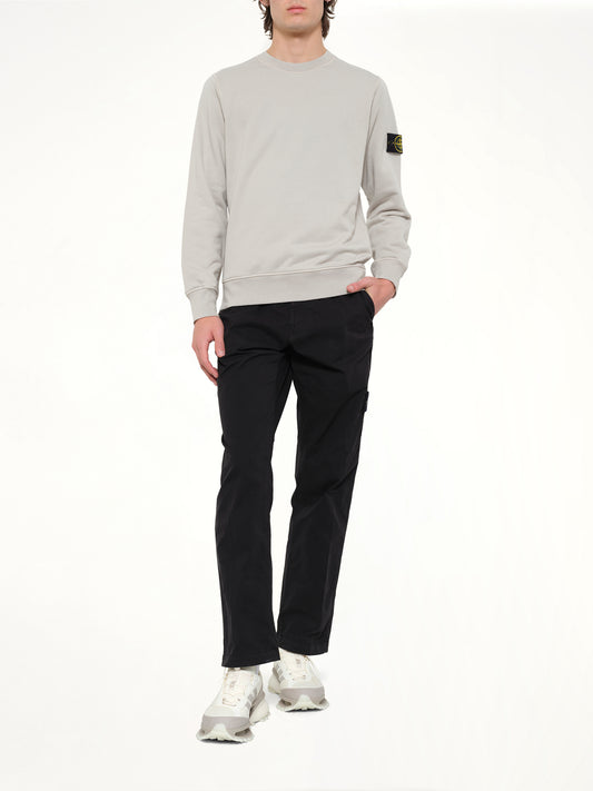 6100060 Sweatshirt in Pearl Grey