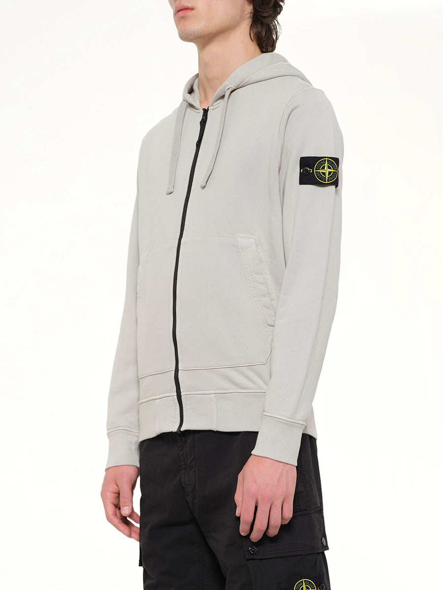 6100061 Hoodie Sweater in Pearl Grey
