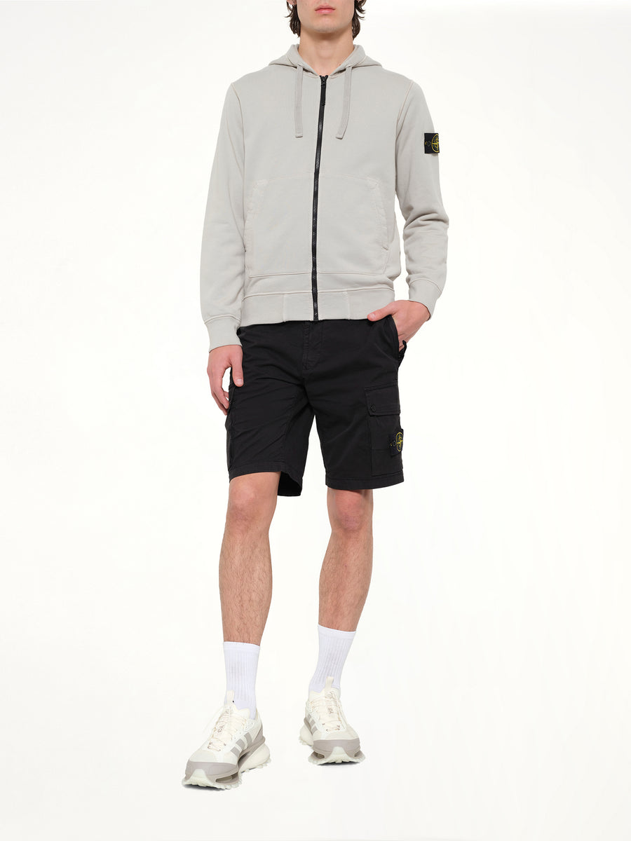 6100061 Hoodie Sweater in Pearl Grey