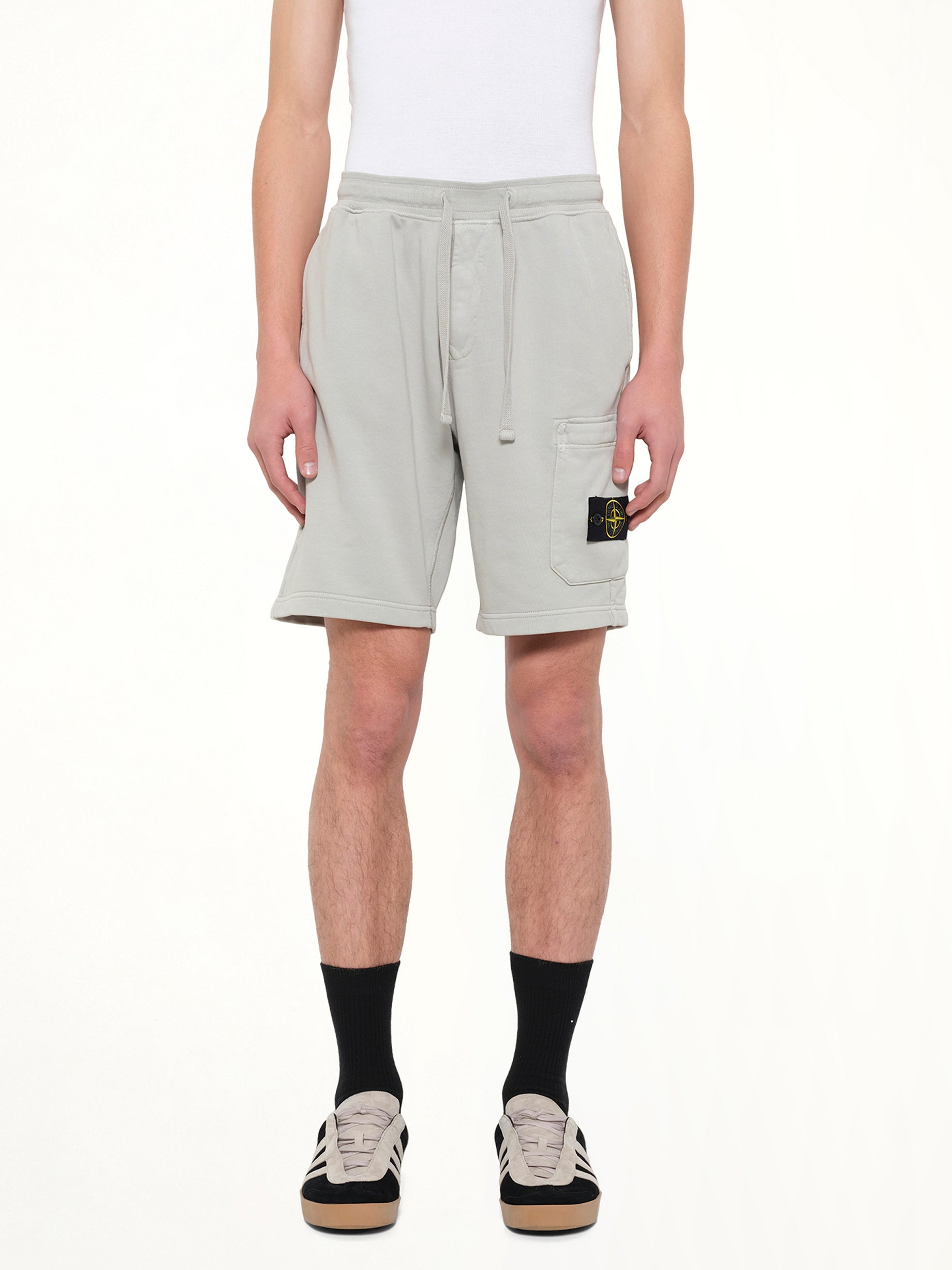 6200011 Shorts in Pearl Grey