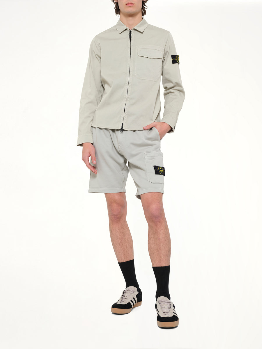 6200011 Shorts in Pearl Grey