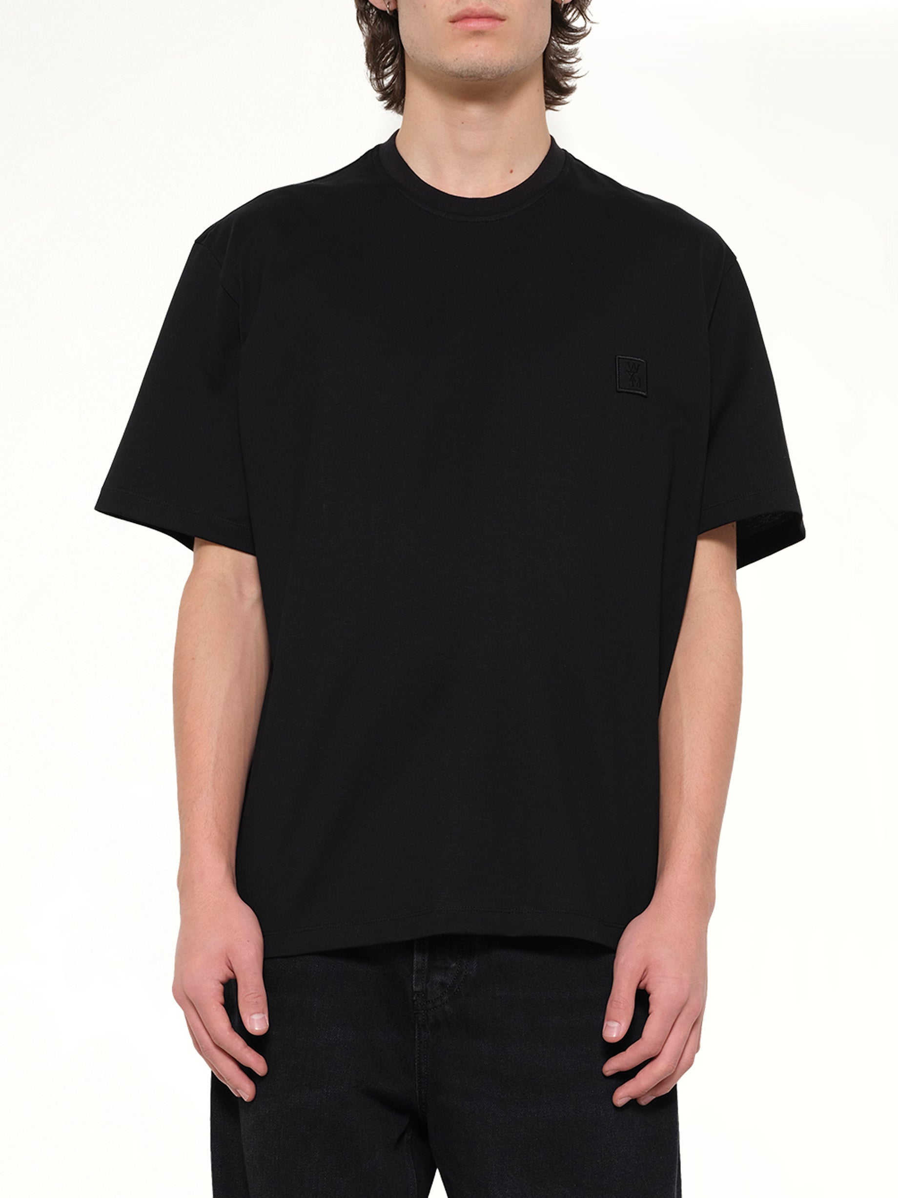 Baseball Logo T-Shirt in Black