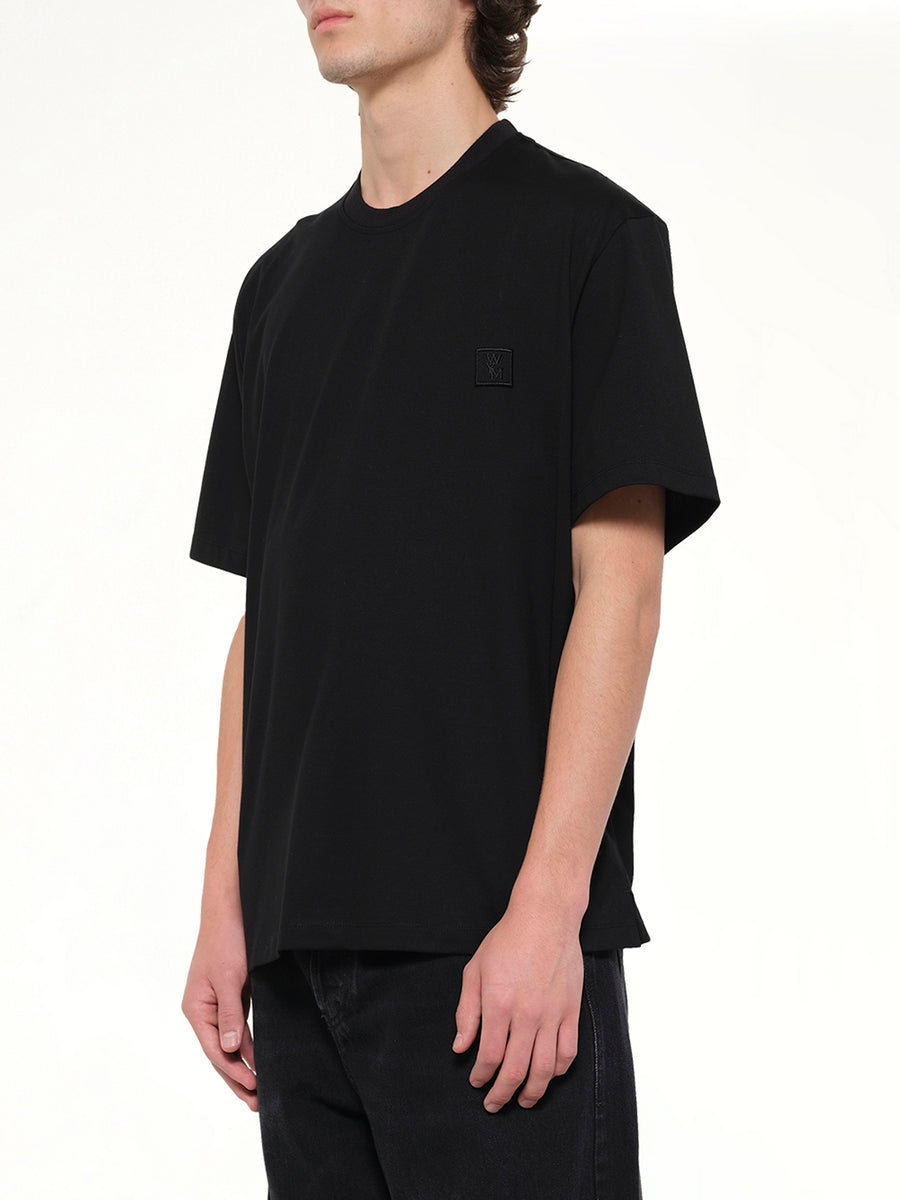Baseball Logo T-Shirt in Black