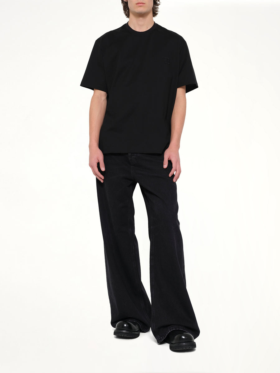 Baseball Logo T-Shirt in Black