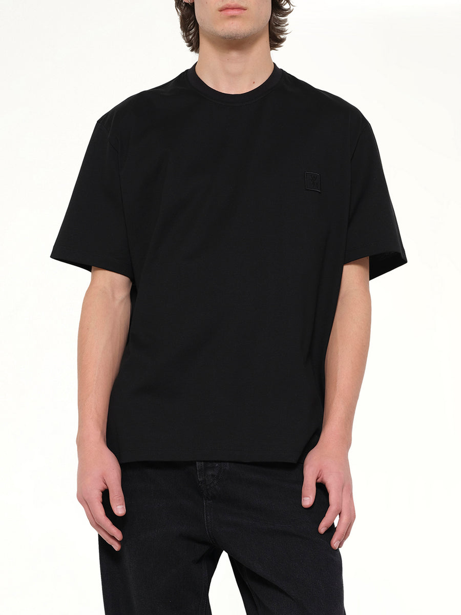 Baseball Logo T-Shirt in Black