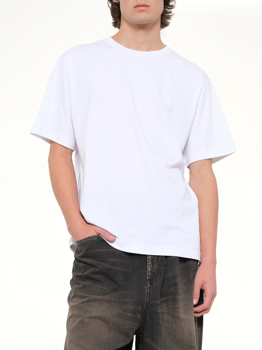 Gots Boke Flower 2.0 Embroidered Oversize T-Shirt in White