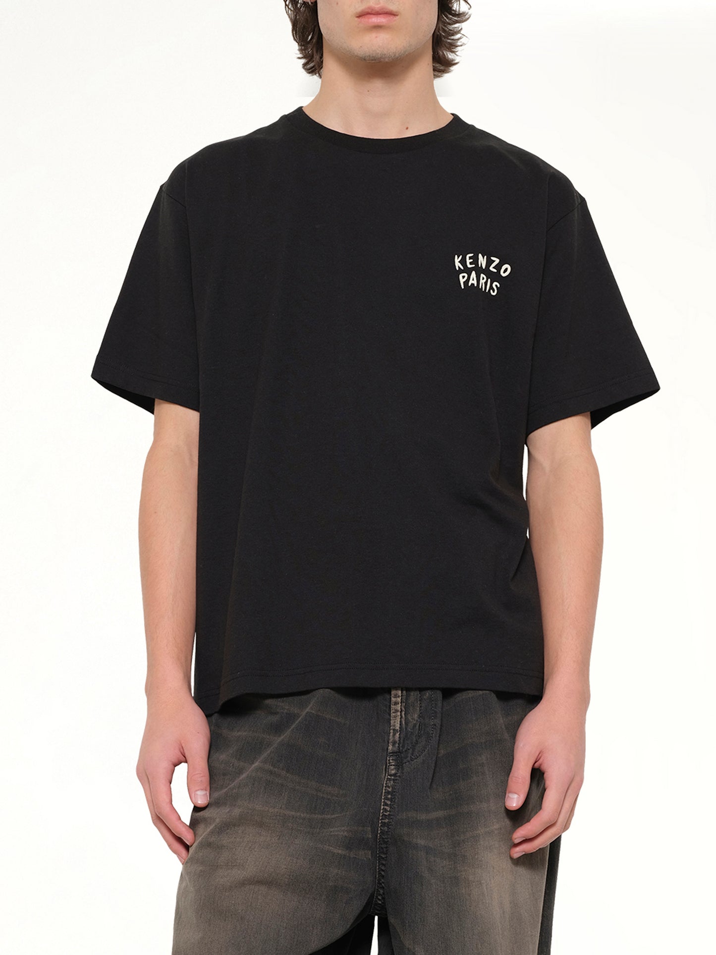 Gots Kenzo Boke Heart Oversize T-Shirt in Black