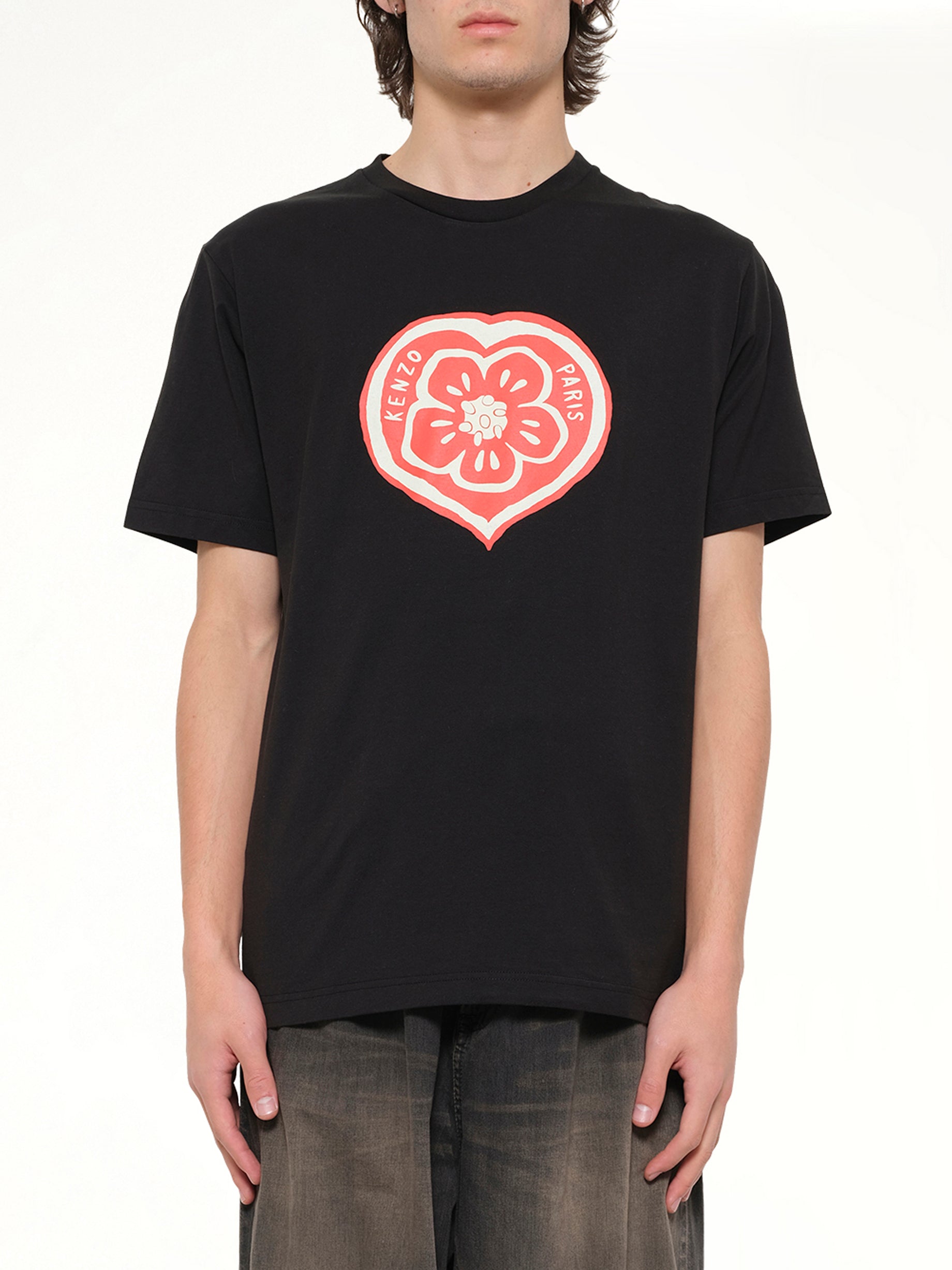 Kenzo Boke Heart Classic T-Shirt in Black