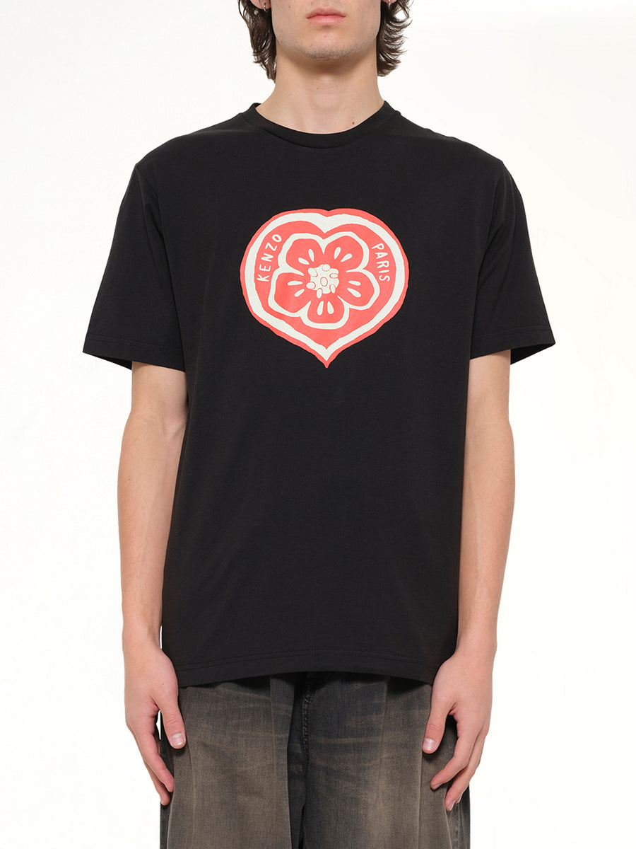 Kenzo Boke Heart Classic T-Shirt in Black