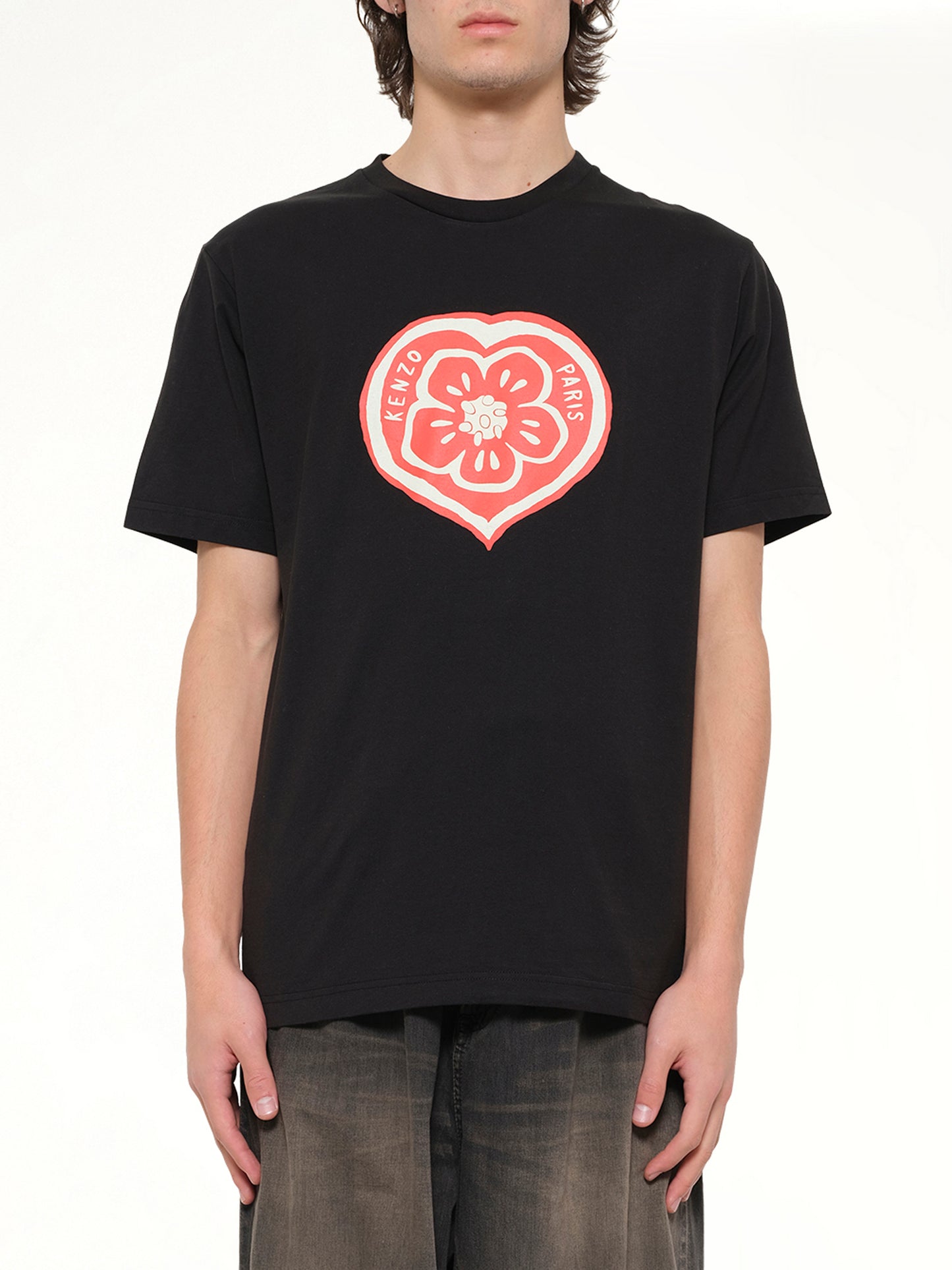 Kenzo Boke Heart Classic T-Shirt in Black