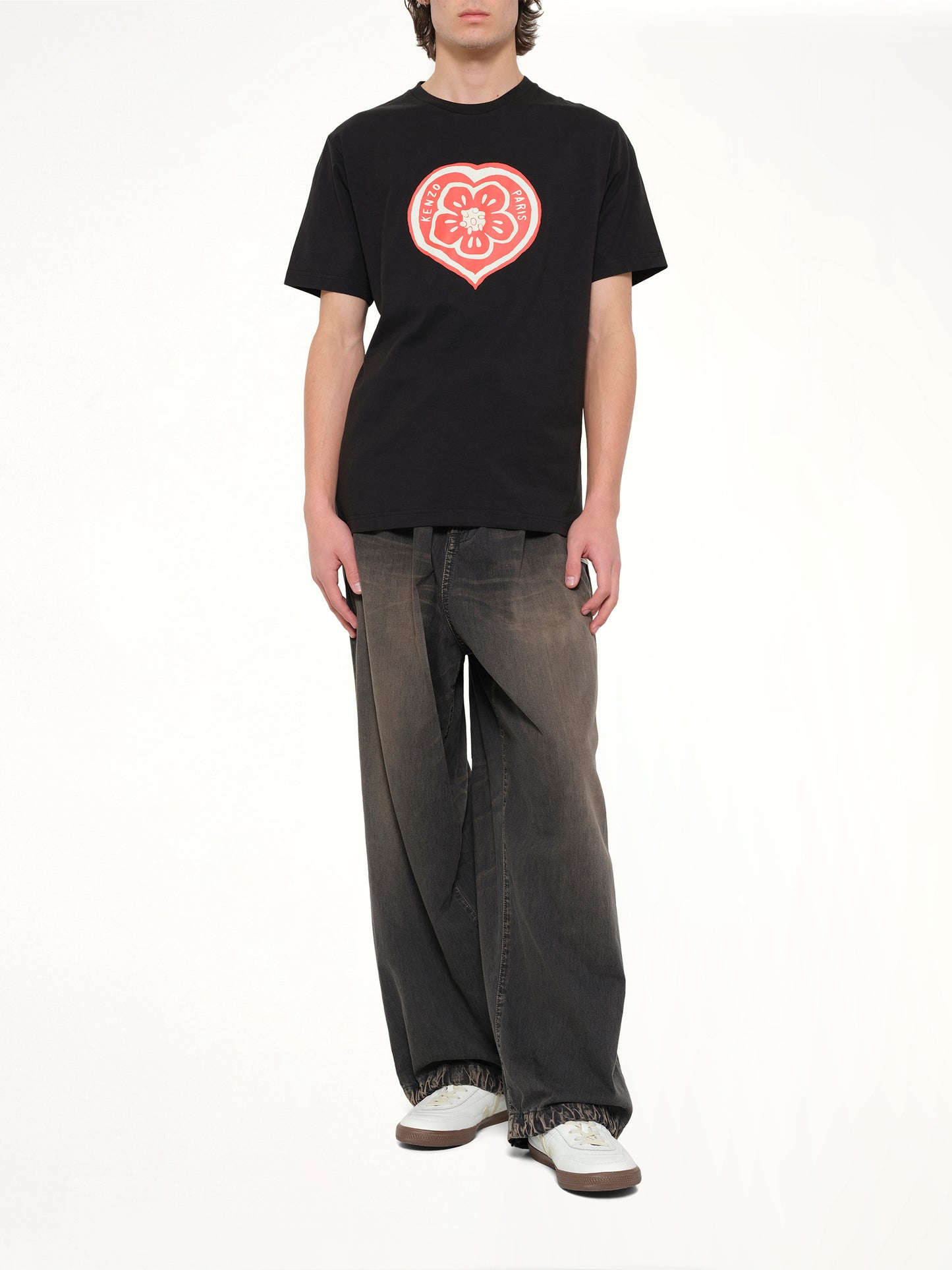 Kenzo Boke Heart Classic T-Shirt in Black