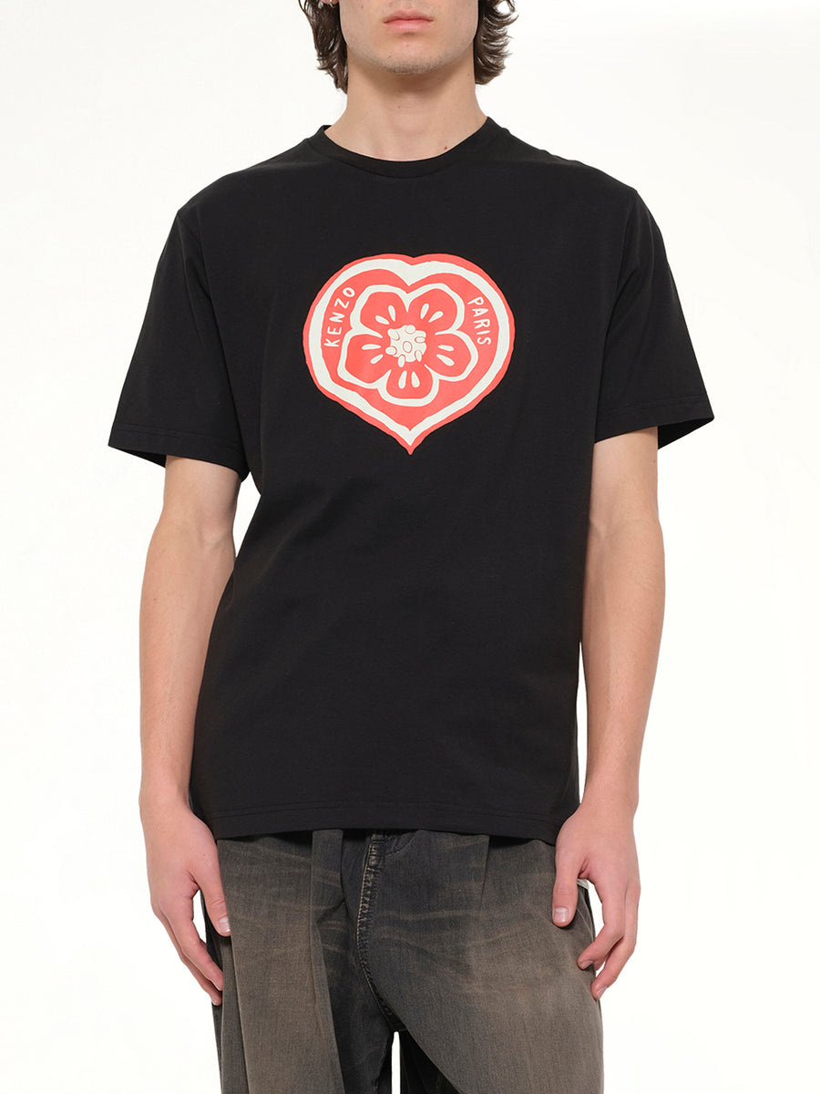 Kenzo Boke Heart Classic T-Shirt in Black