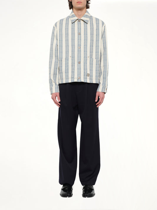 Stripe Shirt in White