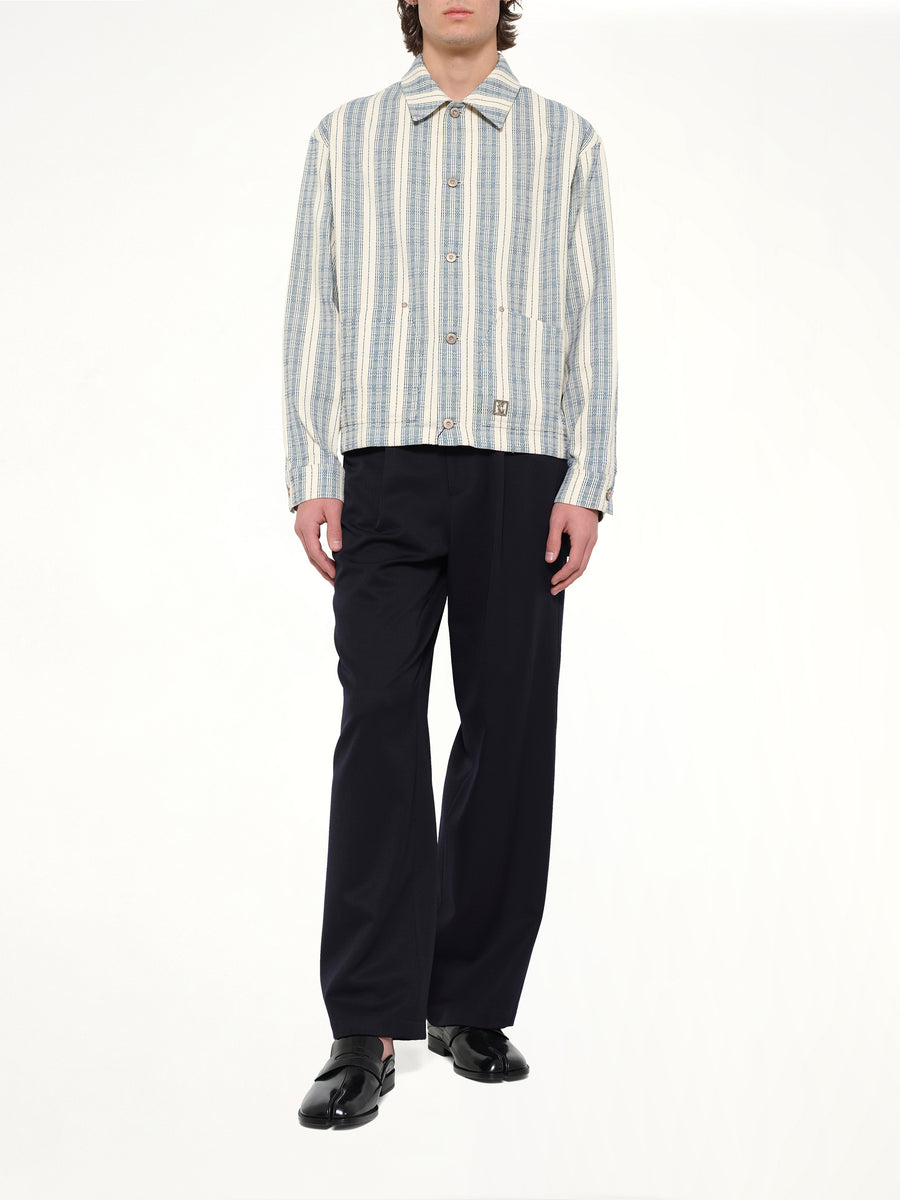 Stripe Shirt in White