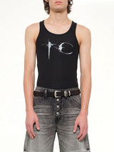 TC Not Easy Tank Top in Black