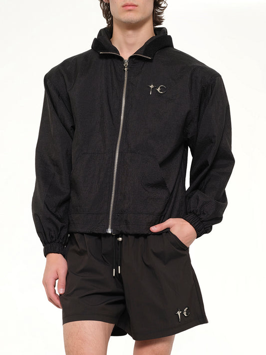 TC Riding Skull Hybrid Shorts in Black