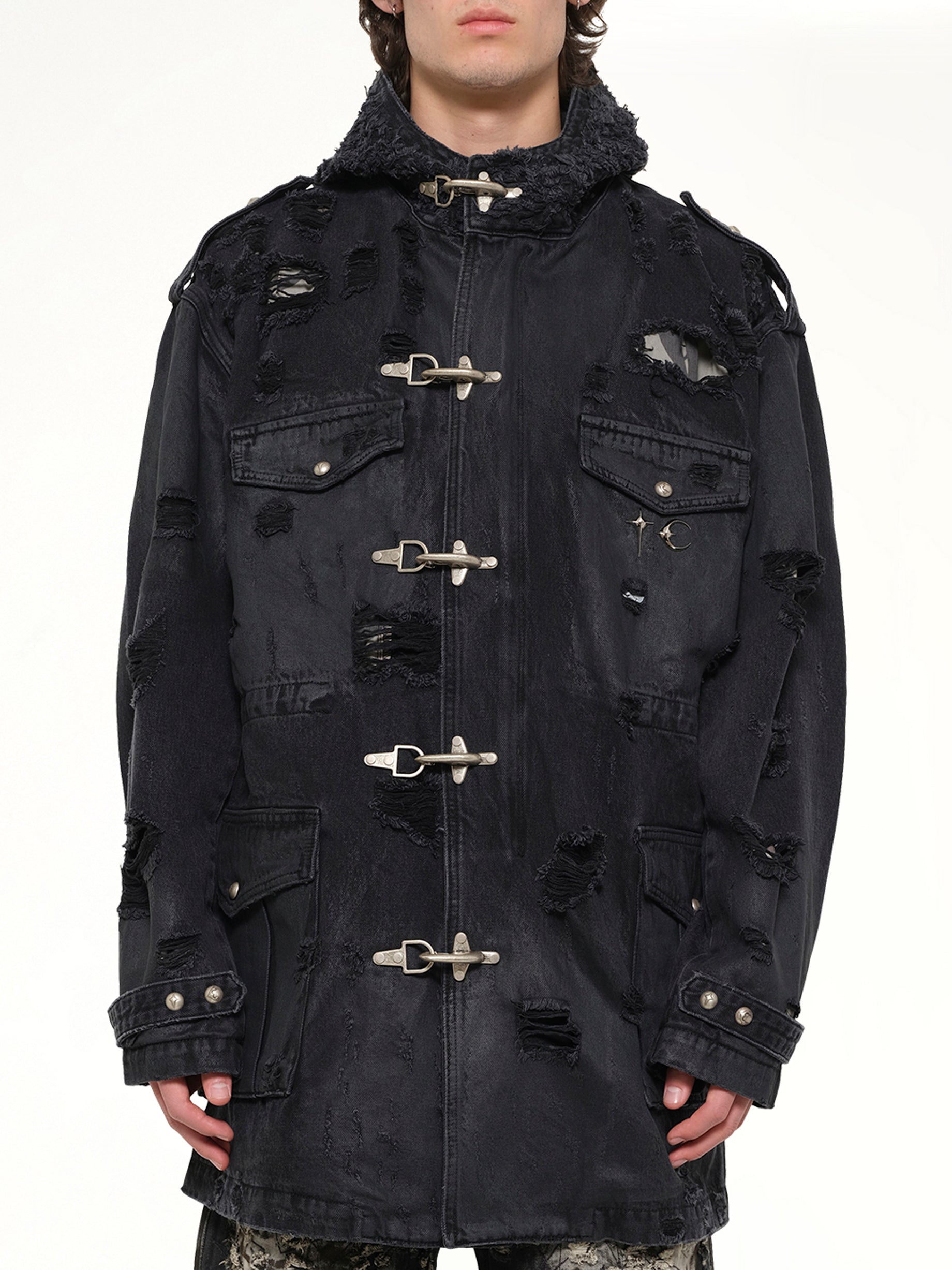 TC Shadow Tribal M-65 Jacket in Black