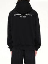 WYM Zip Hoodie in Black