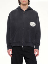 Wooyoungmi Paris Zip Hoodie in Navy