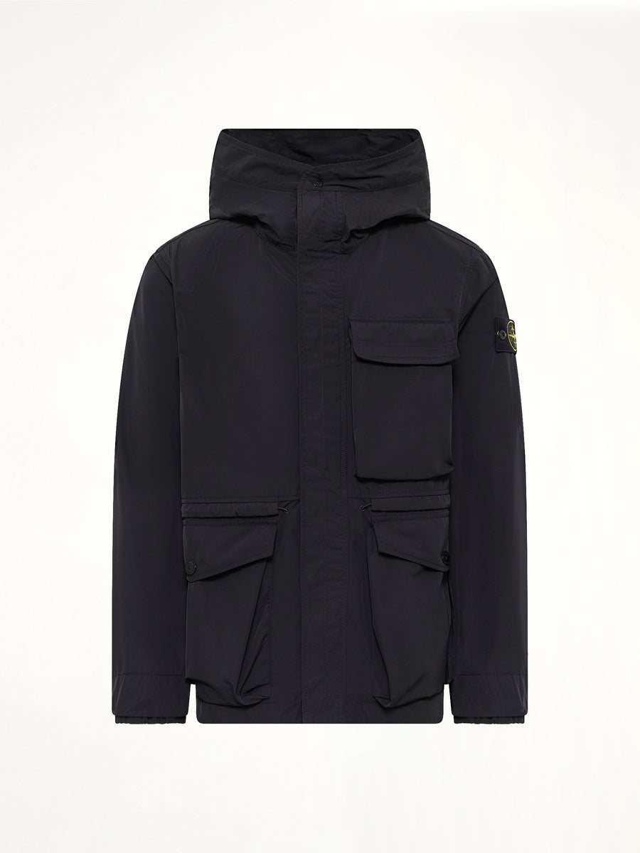 4100032 Short Parka in Black