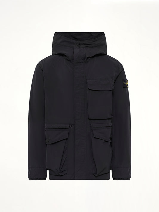 4100032 Short Parka in Black