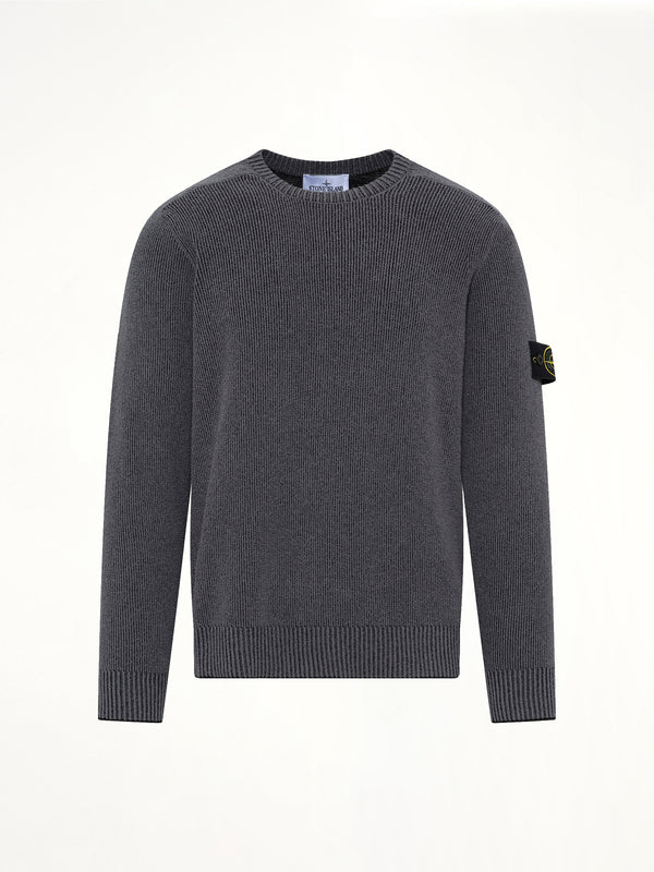 5100033 Crew Neck in Melange Charcoal