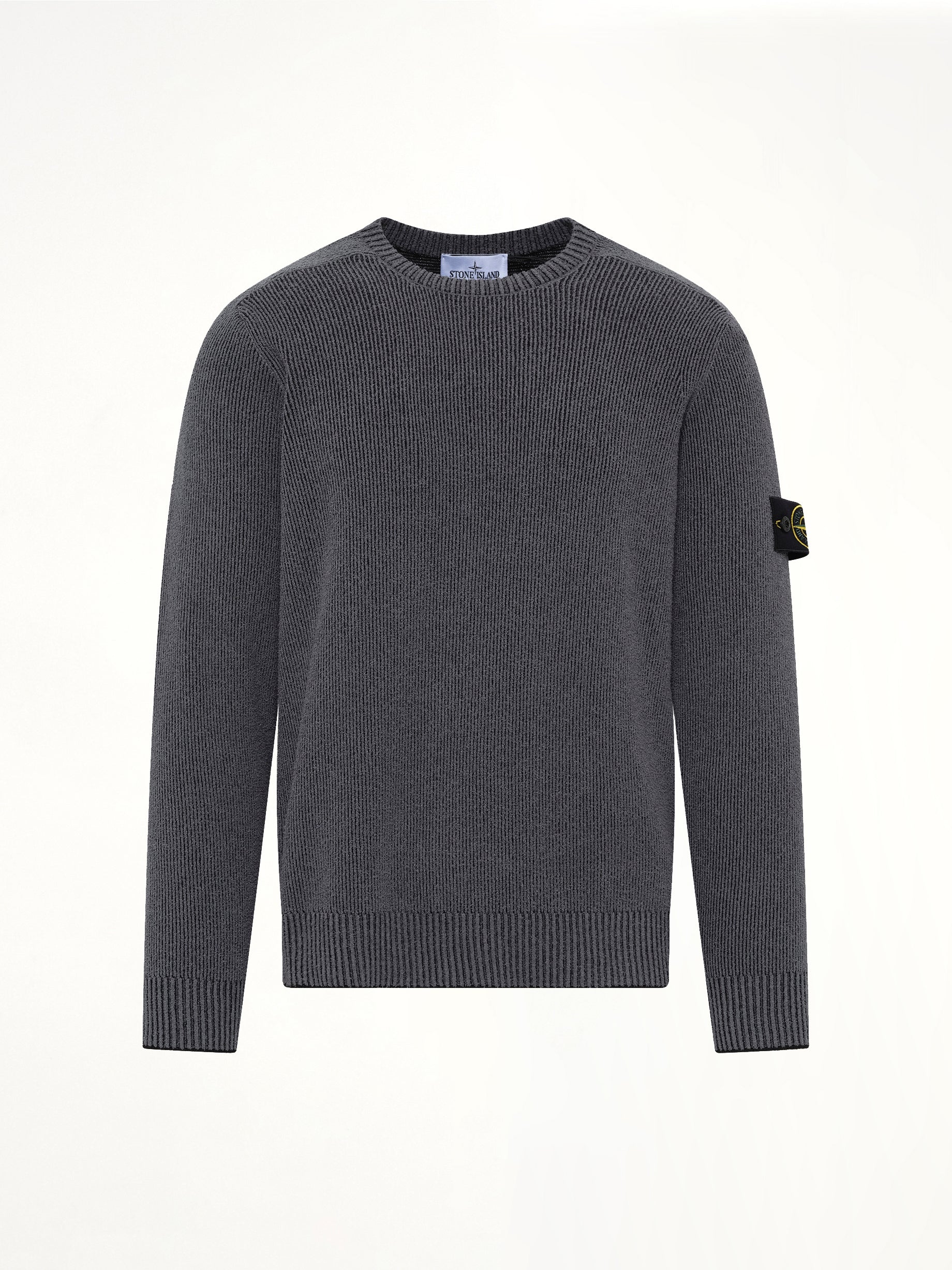 5100033 Crew Neck in Melange Charcoal