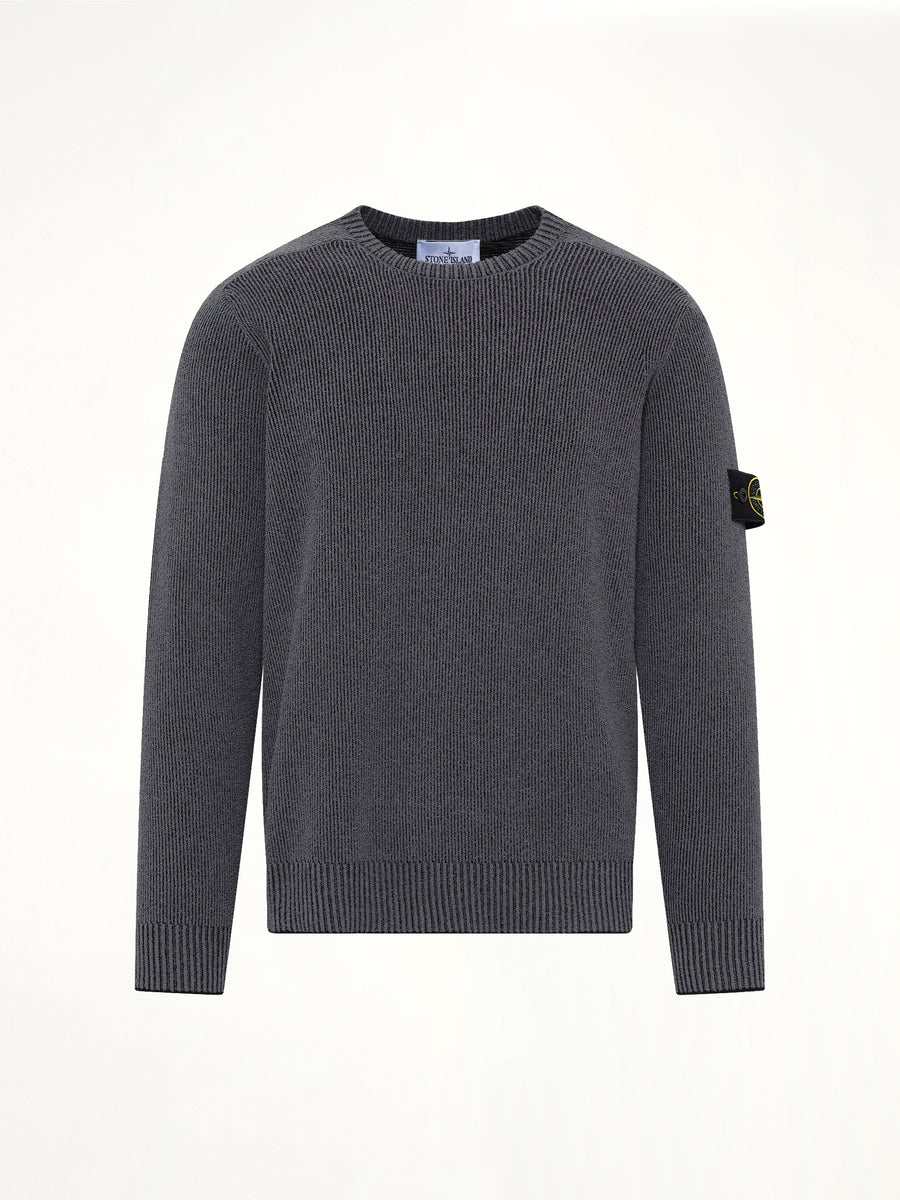 5100033 Crew Neck in Melange Charcoal