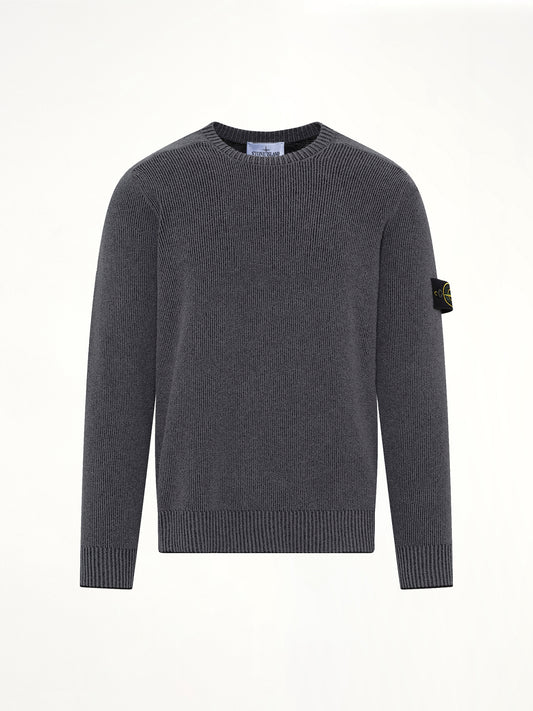 5100033 Crew Neck in Melange Charcoal