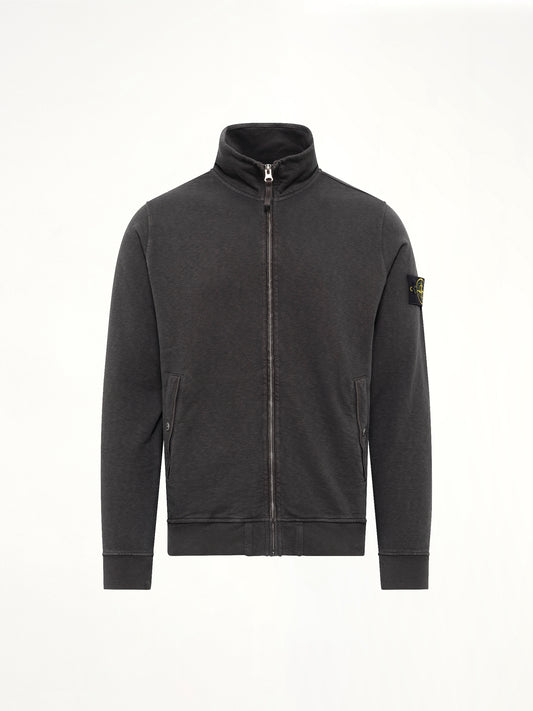 6100033 Zip Up Cardigan in Charcoal