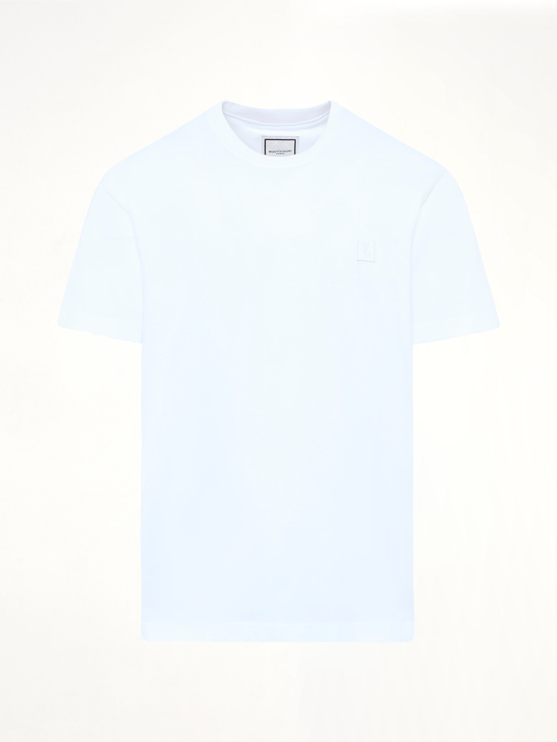 Flower Back Print T-Shirt in White