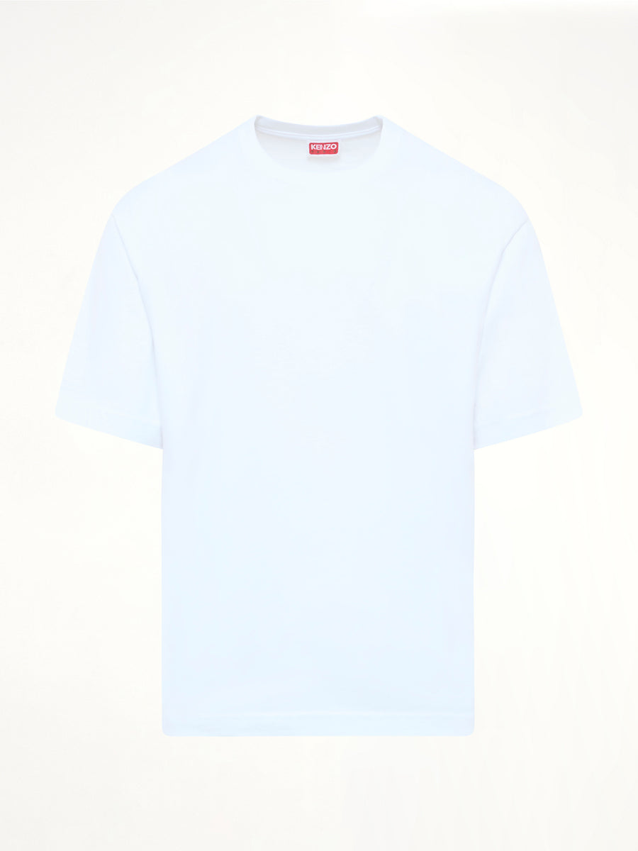 Gots Boke Flower 2.0 Embroidered Oversize T-Shirt in White