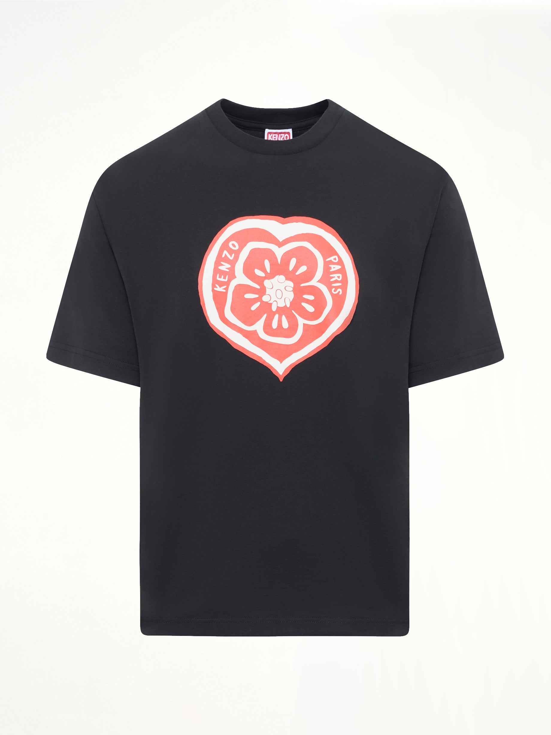 KENZO Kenzo Boke Heart Classic T-Shirt in Black Product Photo from MARAIS