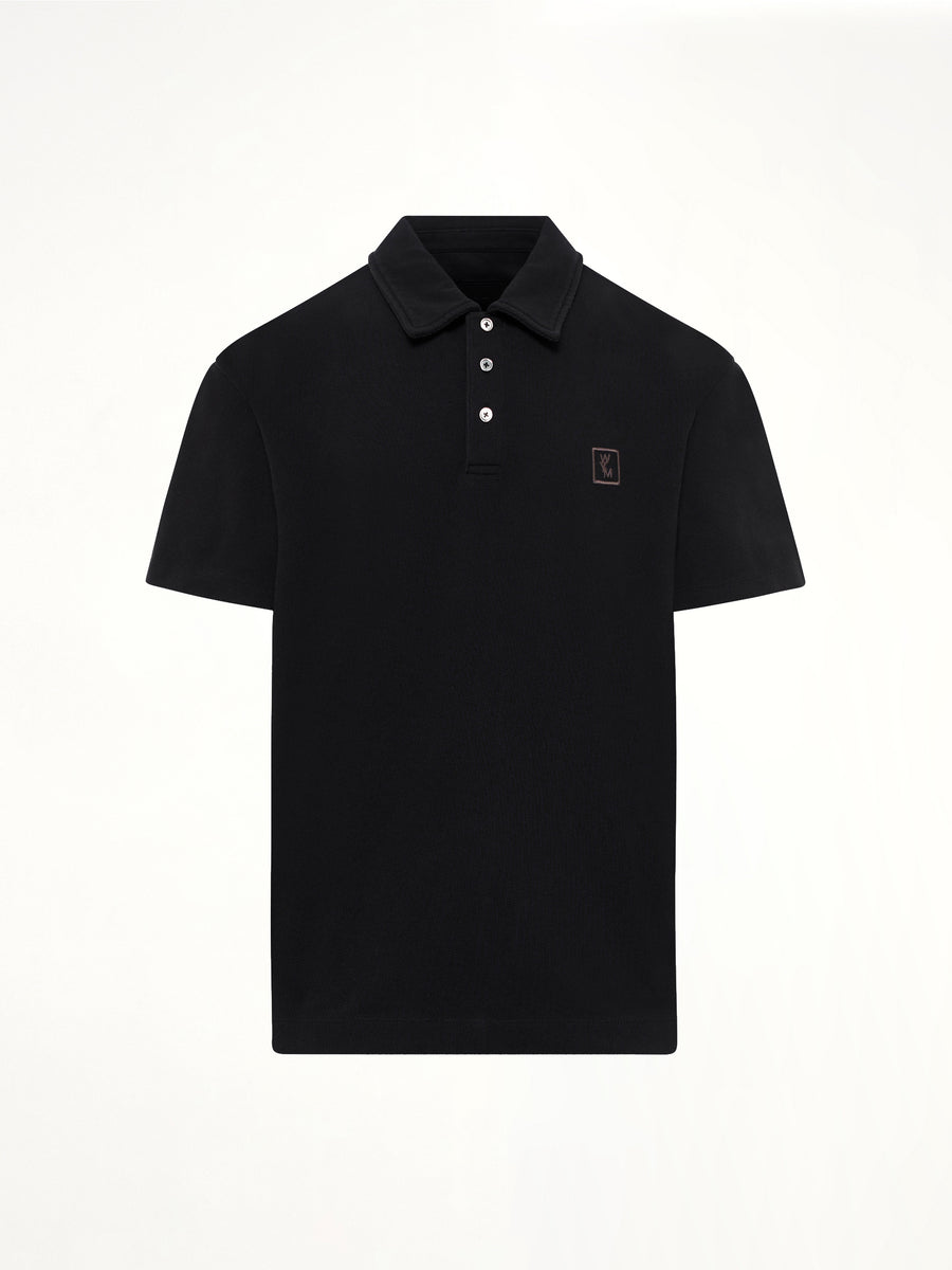 Mud Paint Polo in Black