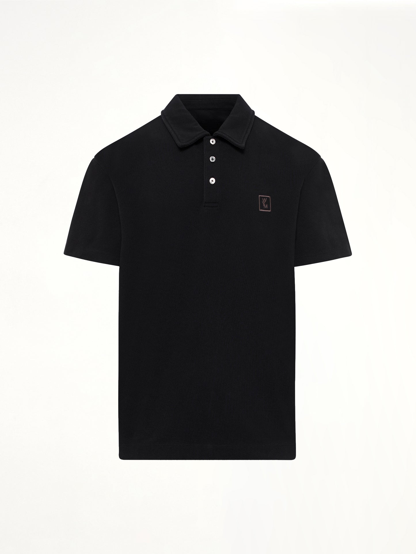 Mud Paint Polo in Black
