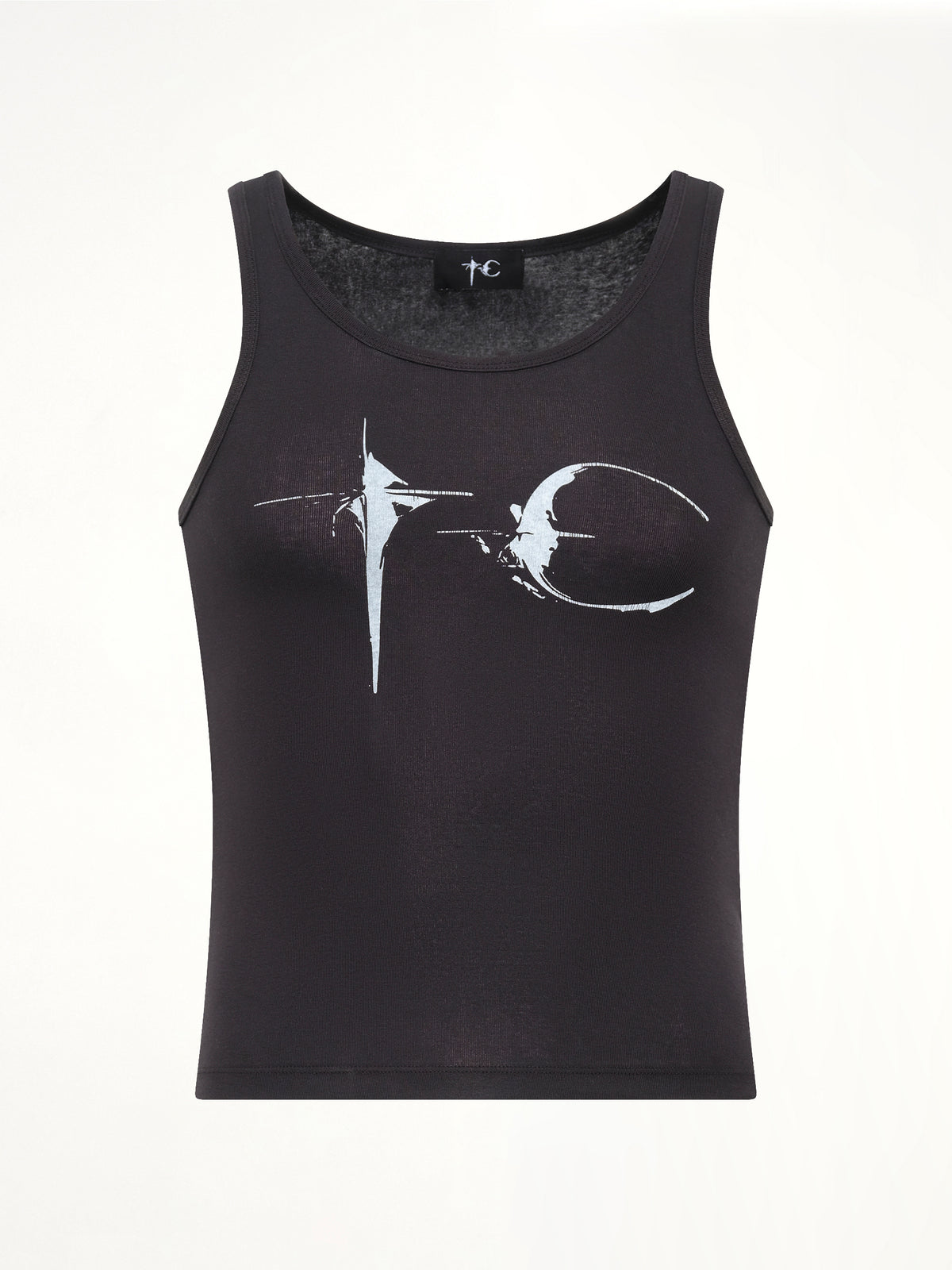 TC Not Easy Tank Top in Black