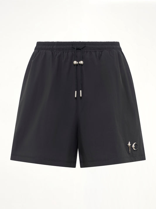 TC Riding Skull Hybrid Shorts in Black
