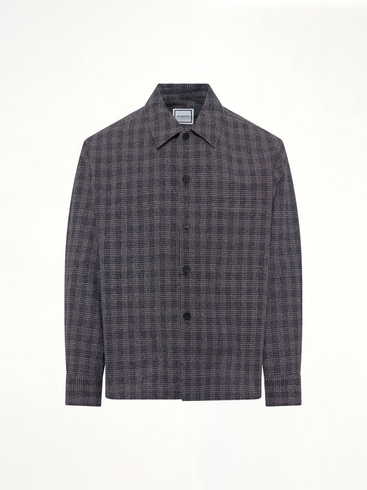 Tweed Shirt in Black