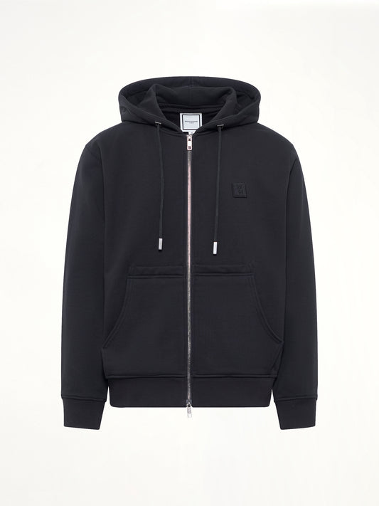 WYM Zip Hoodie in Black