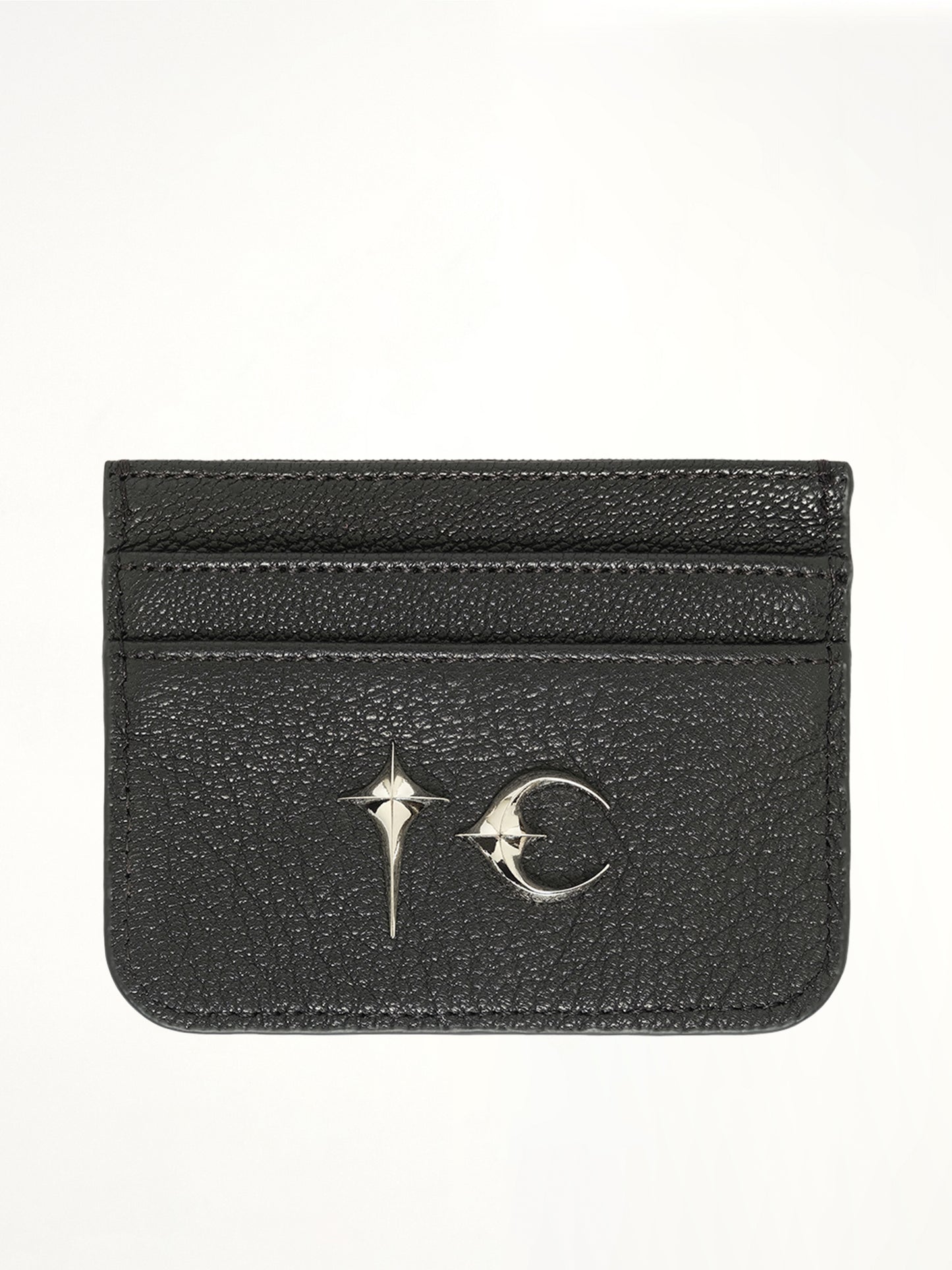 TC Leather Card Holder in Black