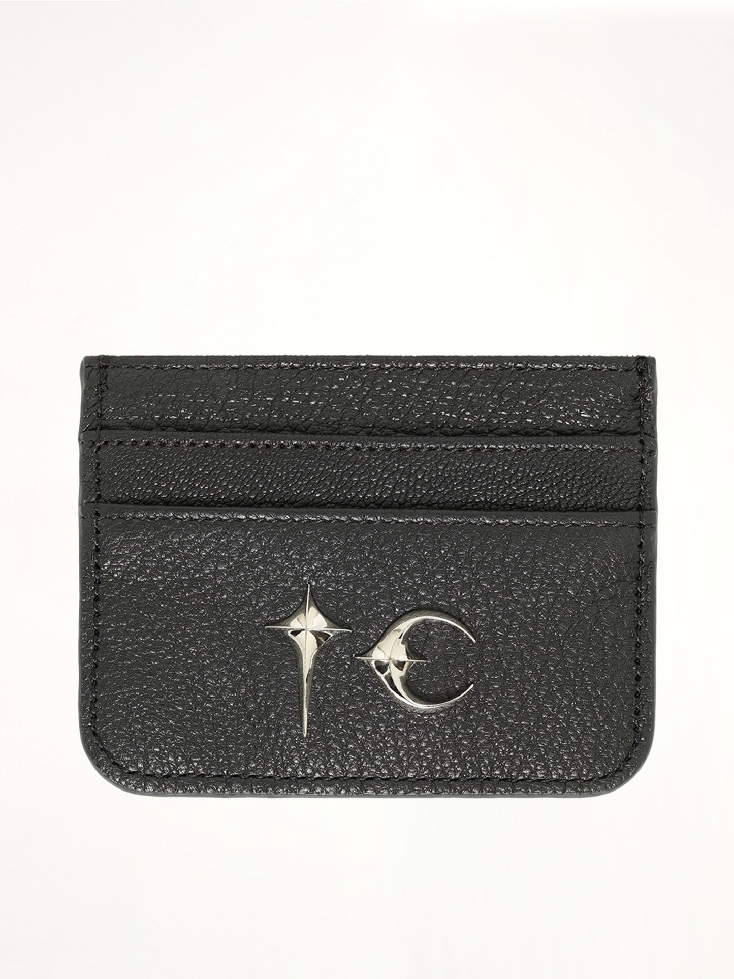 TC Leather Card Holder in Black