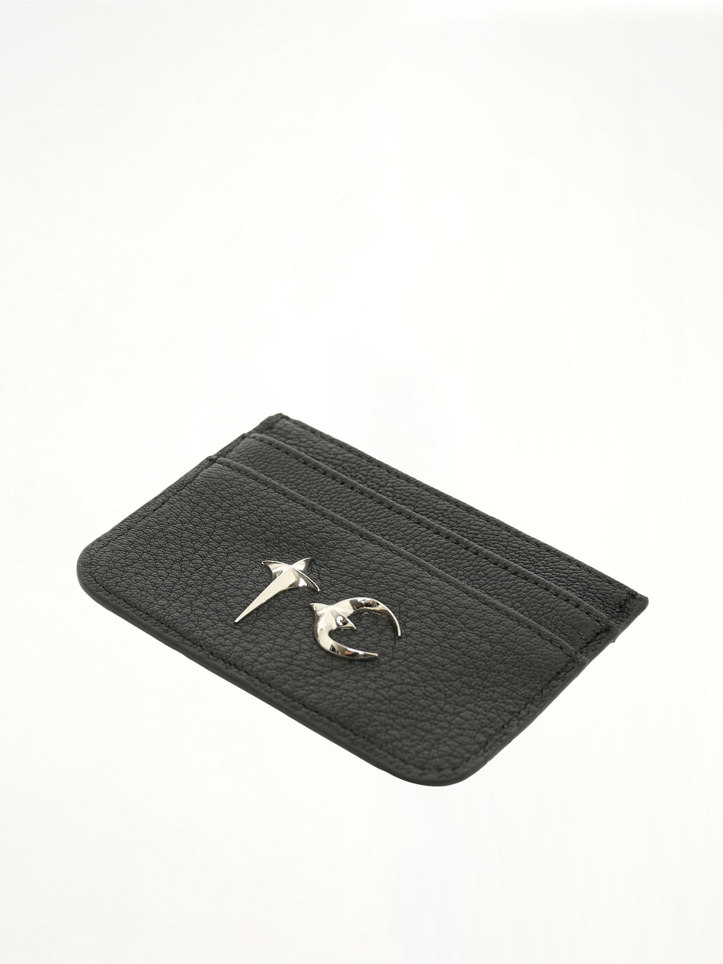 TC Leather Card Holder in Black