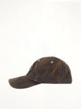 TC Two Tone Washed Cap in Rust Black