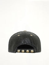 TC Vintage Crocodile Cap in Black