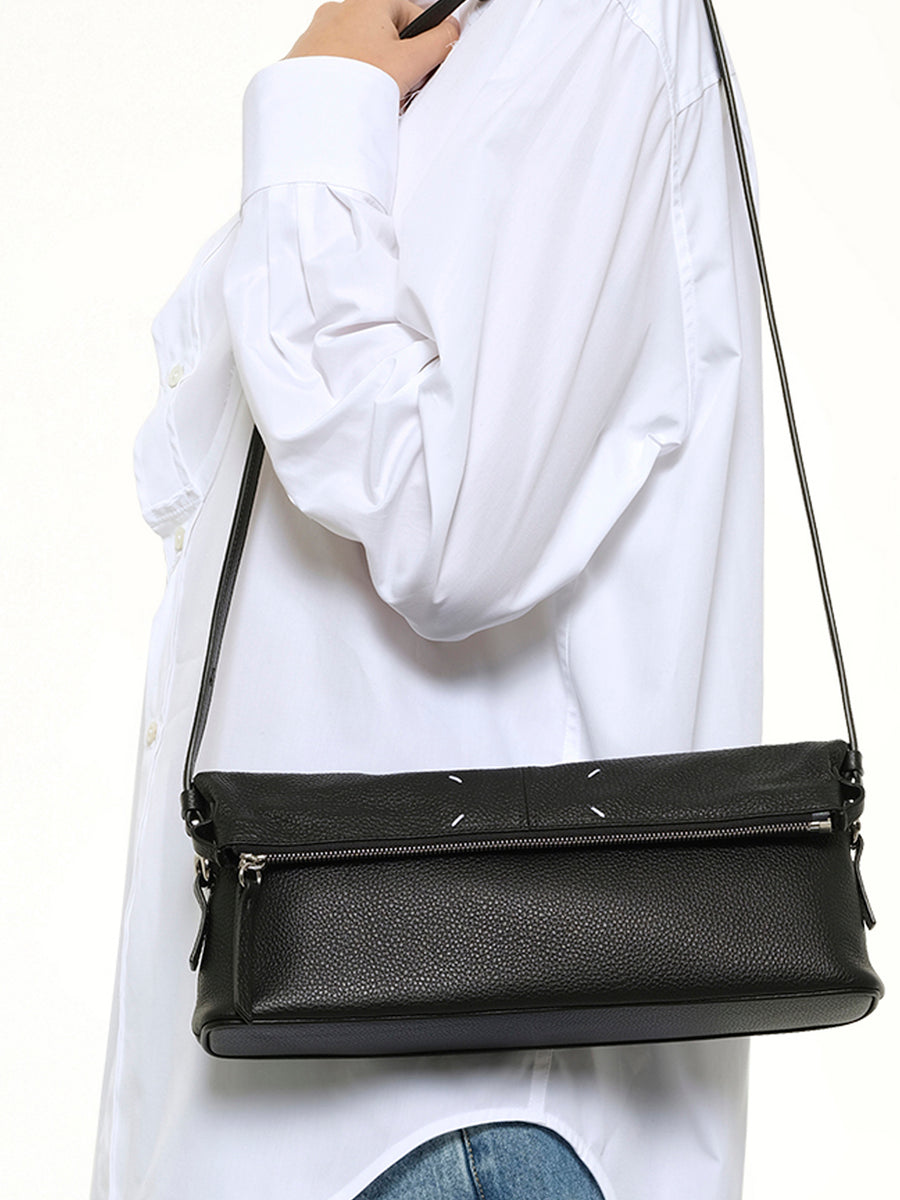 5AC Soft Pouch Bag in Black