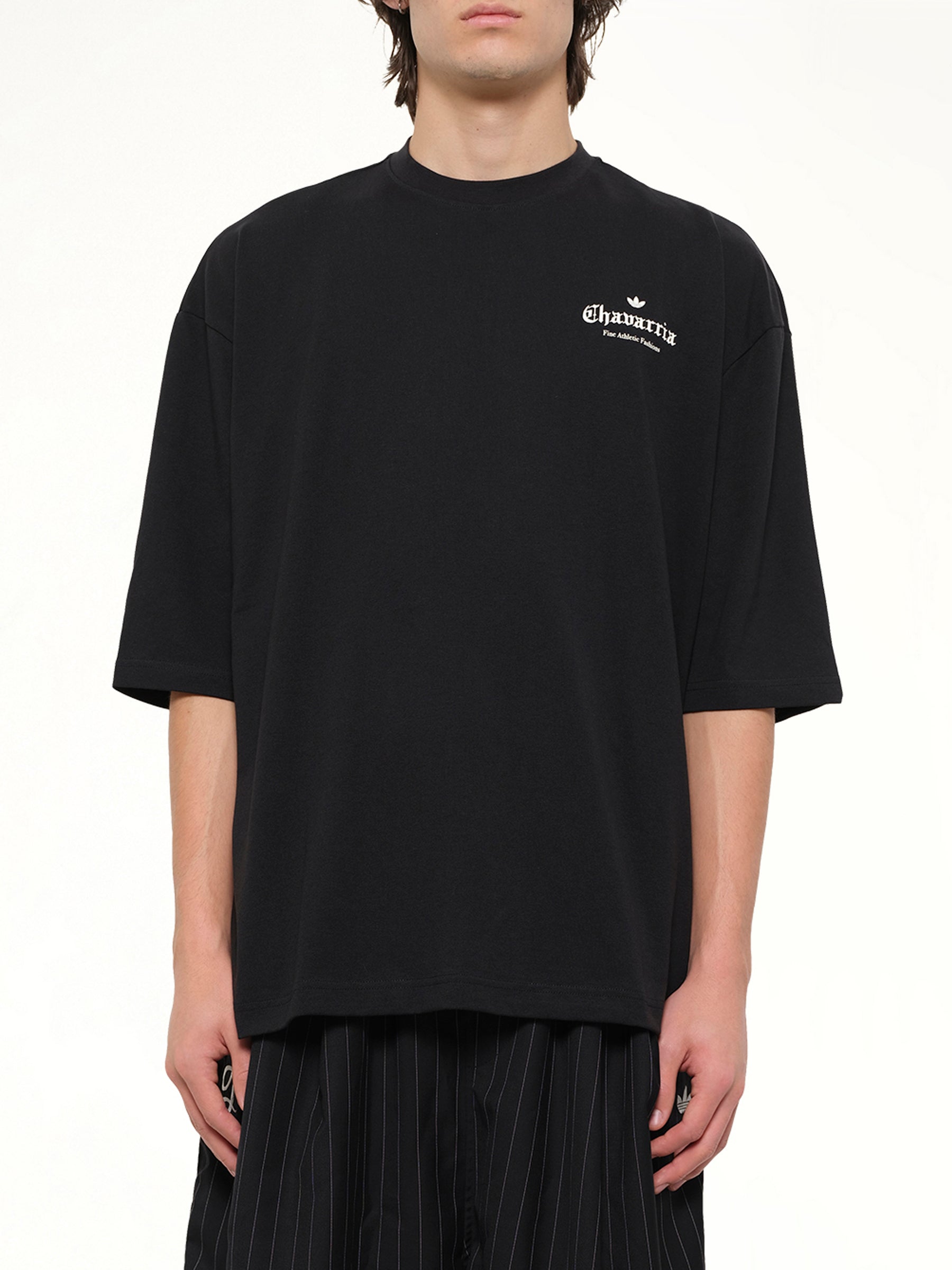 アディダス x WC ロゴ SS Tシャツ ブラック