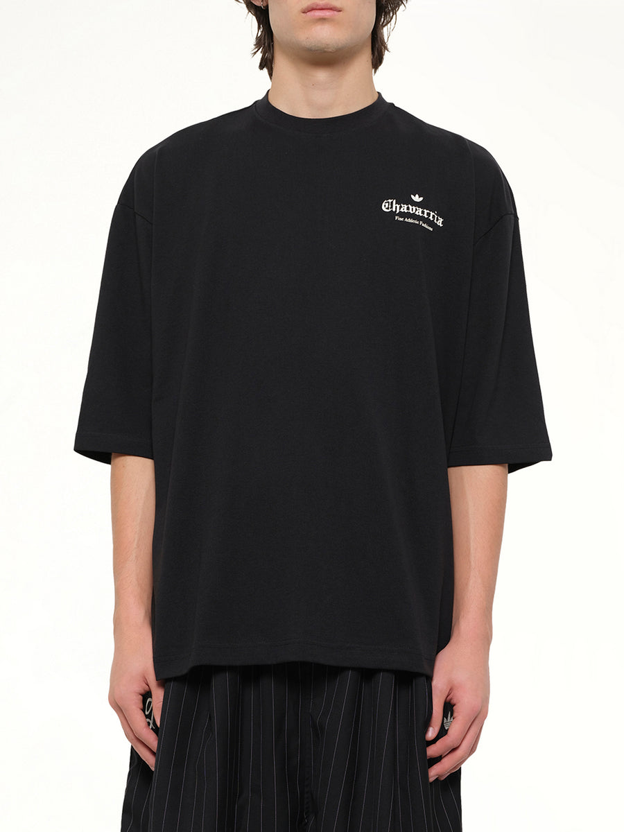 Adidas x Chavarria Logo SS T-Shirt in Black
